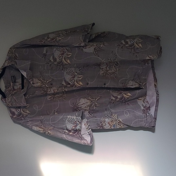 Mens 4xl Hawaiian button down shirt - Picture 1 of 4